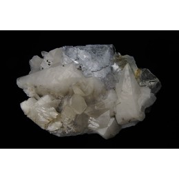 Fluorite, Calcite and Chalcopyrite La Viesca M03649